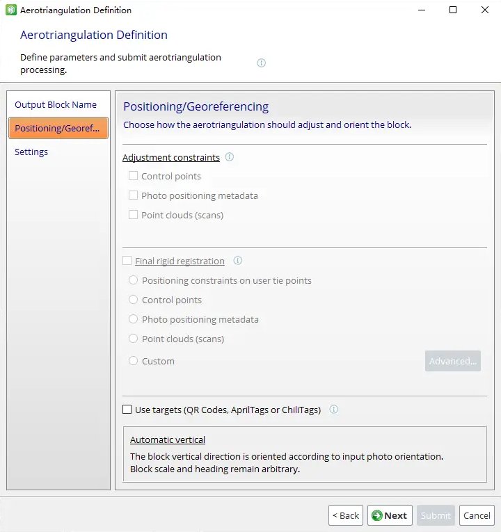 aerotriangulation-georeferencing-first