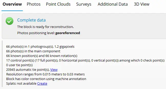 aerotriangulation-result-georeferenced